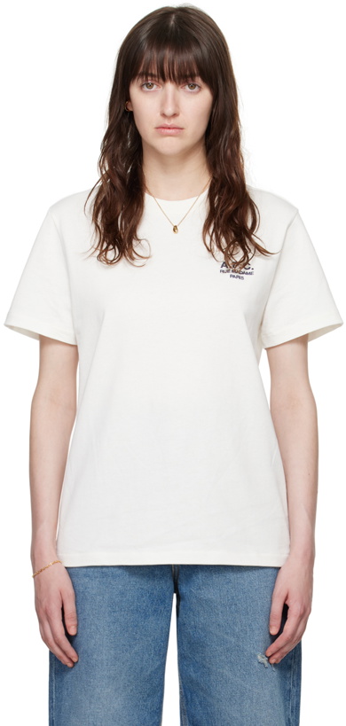Photo: A.P.C. Off-White Standard 'Rue Madame' T-Shirt