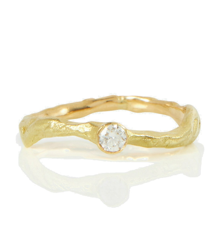 Photo: Elhanati - Ines 18kt gold ring with diamond