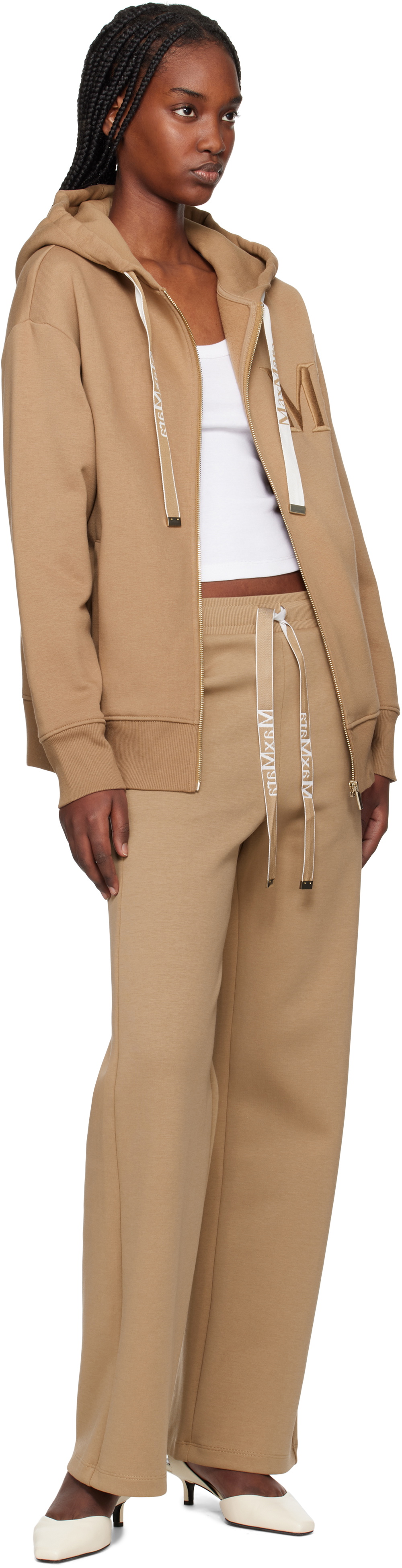 Max Mara Tan Pecos Hoodie