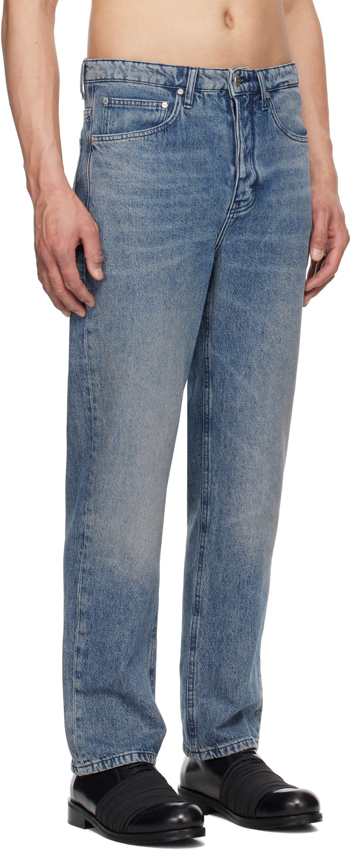 Han Kjobenhavn Blue Relaxed Denim Jeans