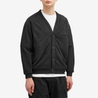 CAYL Men's Alpha Fleece Cardigan in Black
