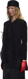 YOHJI YAMAMOTO Black Felt Hat
