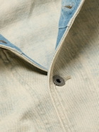 RRL - Perkins Shawl-Collar Denim Overshirt - Neutrals