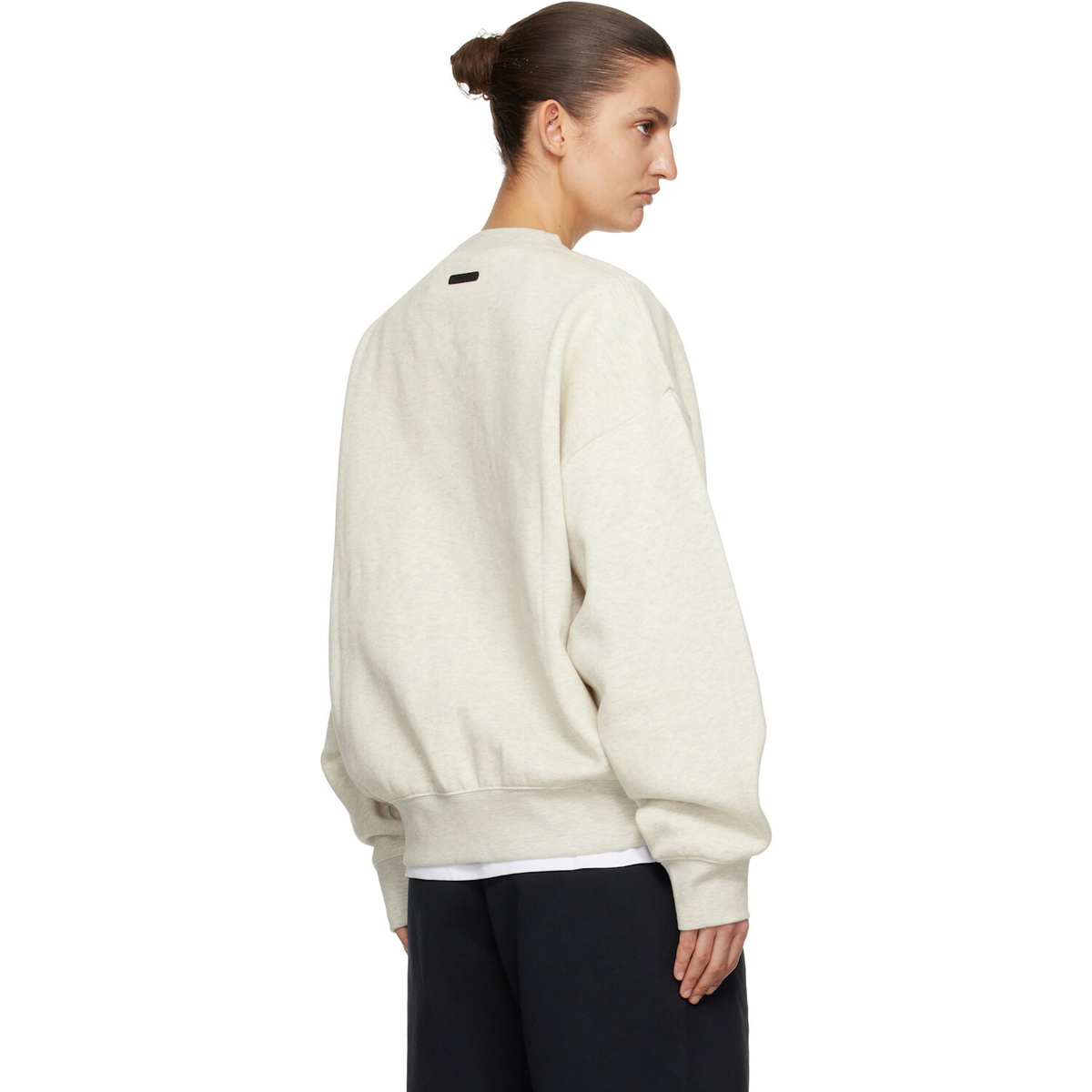 Fear of God ESSENTIALS Off-White Classic Crewneck Sweatshirt