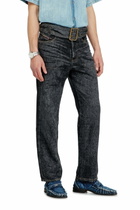 Diesel Relaxed Jeans Low Waist D-Marcus - Jeans Mens in Black