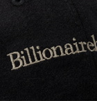 Billionaire Boys Club - Logo-Embroidered Wool-Blend Baseball Cap - Black