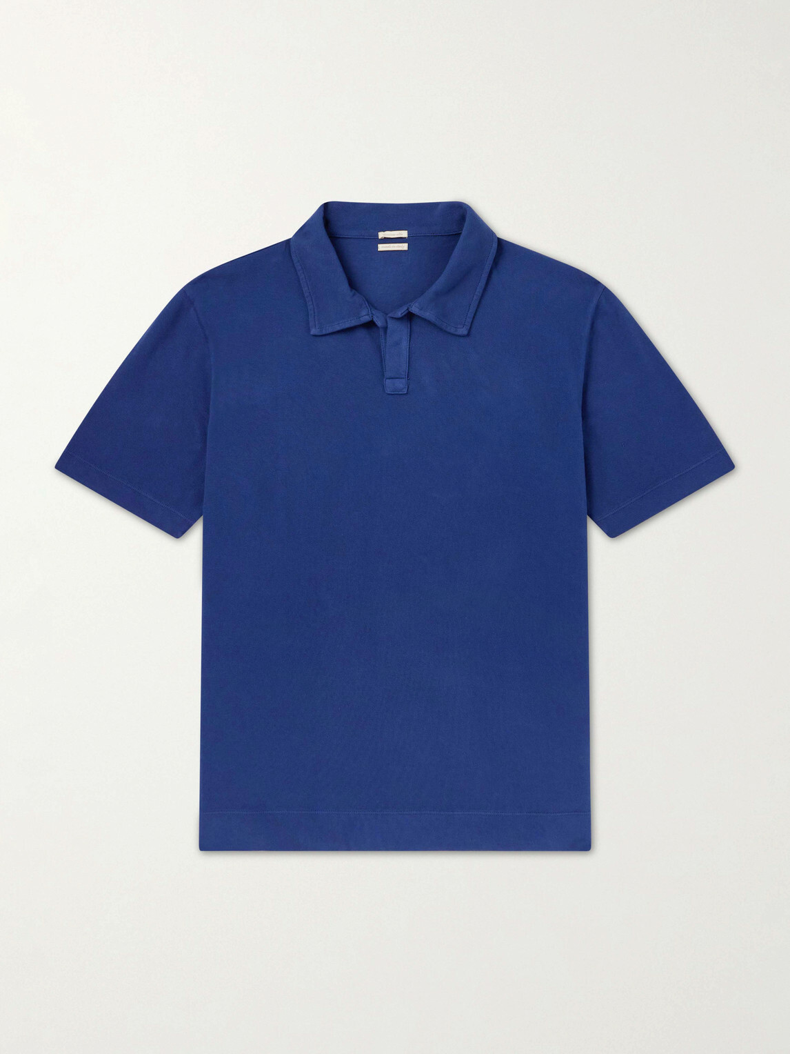 Massimo Alba - Aruba Cotton-Piqué Polo Shirt - Blue