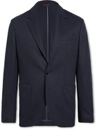 BRUNELLO CUCINELLI - Unstructured Cashmere-Jersey Blazer - Blue