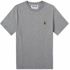 Golden Goose Men's Star Logo T-Shirt in Grey Melange