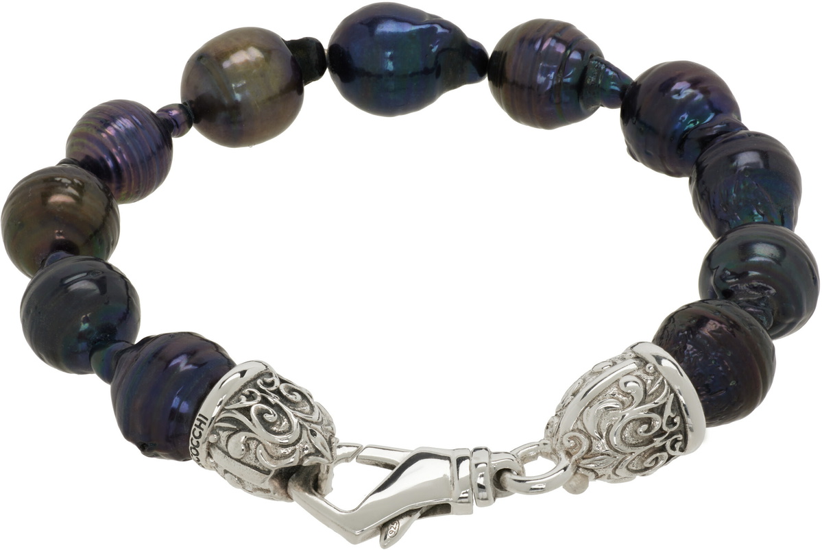 Emanuele Bicocchi Large Baroque Pearl Bracelet