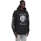 VETEMENTS Black Motorhead Edition The World Is Yours Hoodie