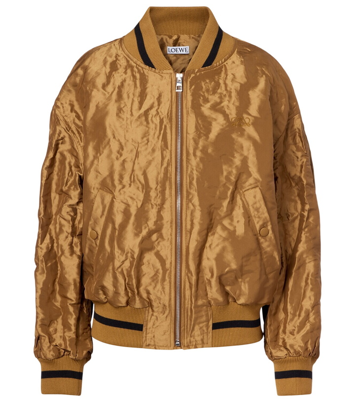 Photo: Loewe Taffeta bomber jacket