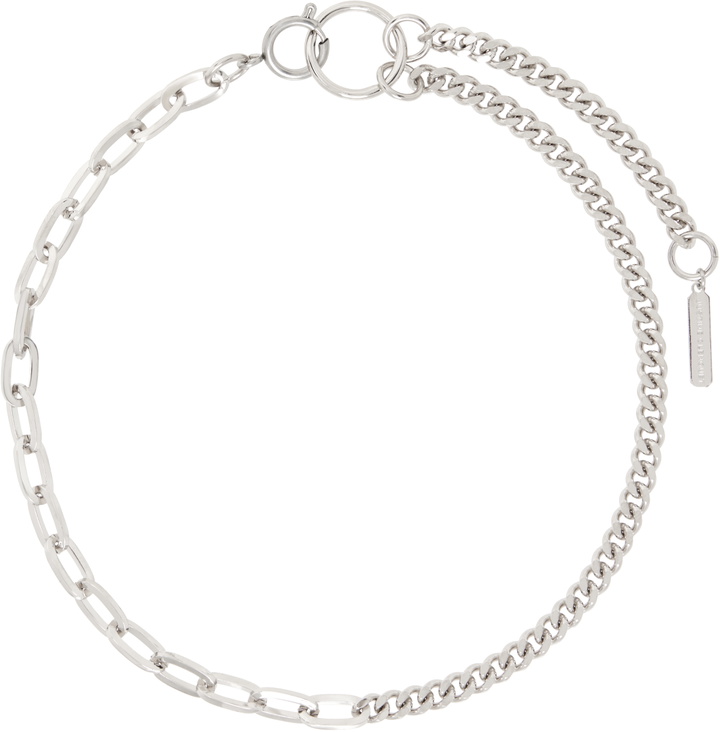 Justine Clenquet Silver Kim Necklace Justine Clenquet