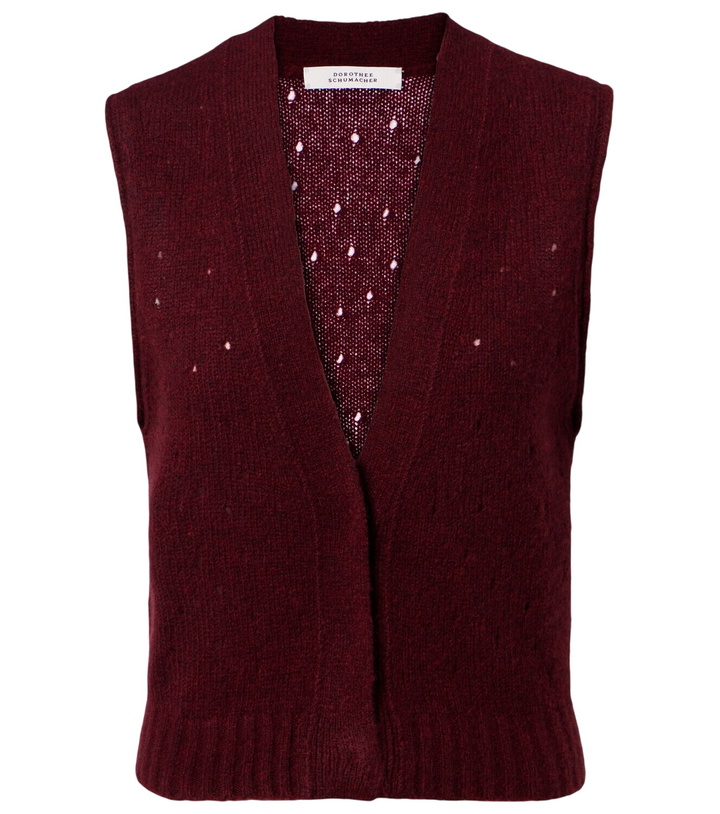 Photo: Dorothee Schumacher Luxury Love cashmere sweater vest