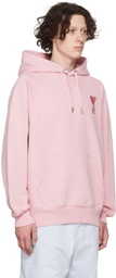 AMI Paris Pink Ami de Cœur Hoodie