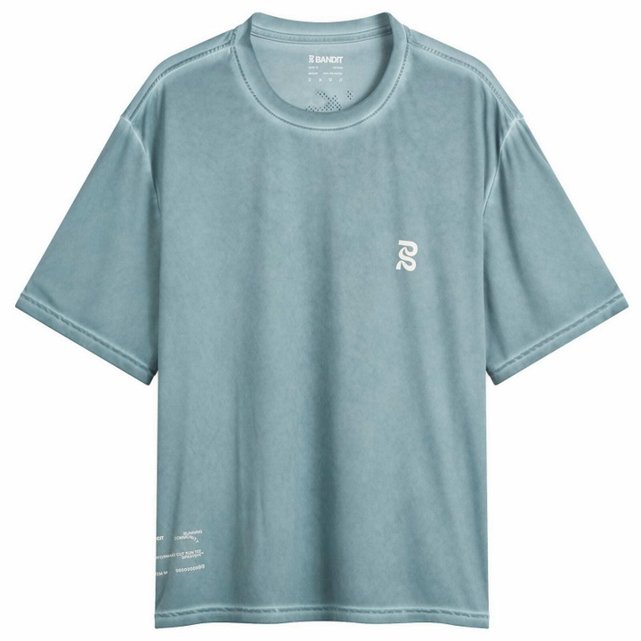 Photo: Bandit Men's Abbreviated Qmax T-Shirt in Tranquil Blue