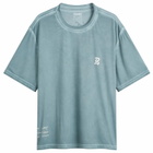 Bandit Men's Abbreviated Qmax T-Shirt in Tranquil Blue