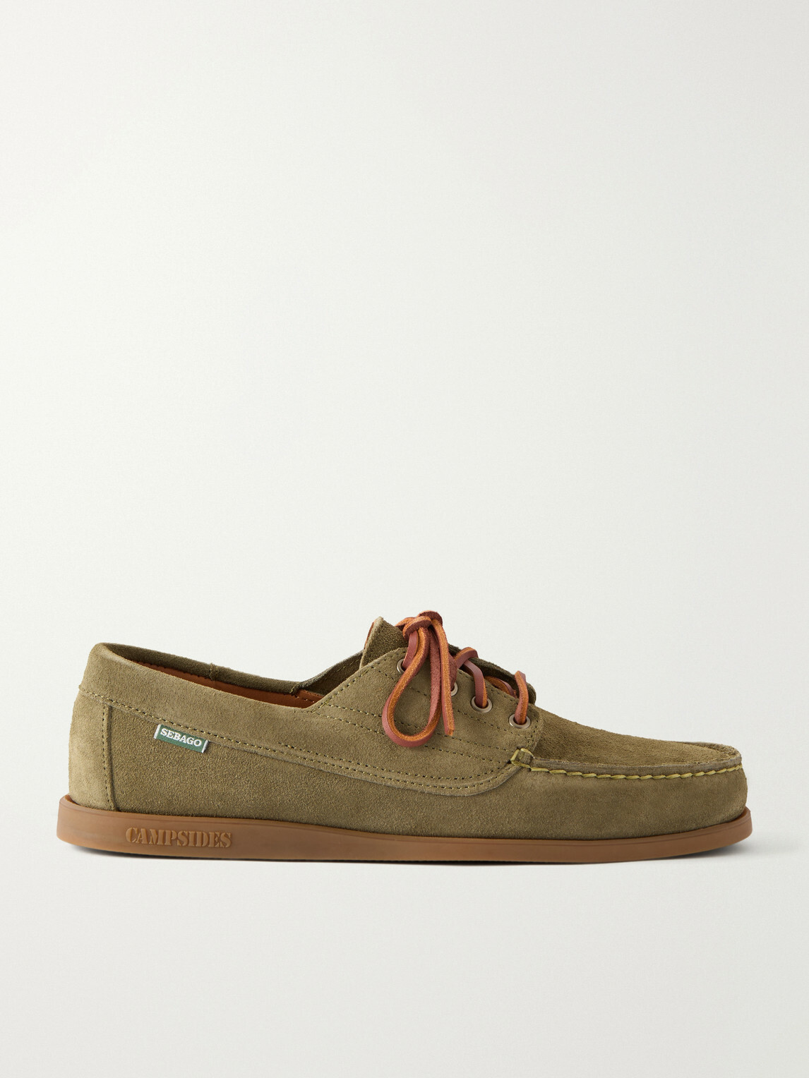 Sebago - Askook Suede Boat Shoes - Green