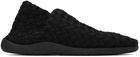 Bottega Veneta Black Intrecciato Sneakers