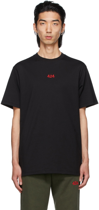 Photo: 424 Black Logo T-Shirt