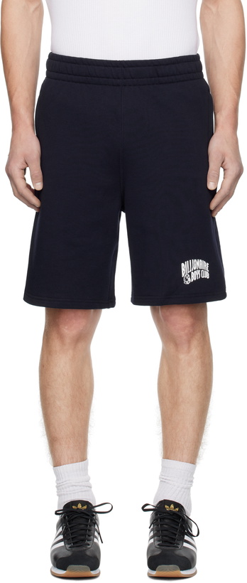 Photo: Billionaire Boys Club Navy Small Arch Logo Shorts