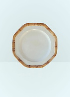 Les-Ottomans Set Of Two Bamboo Presentation Plates