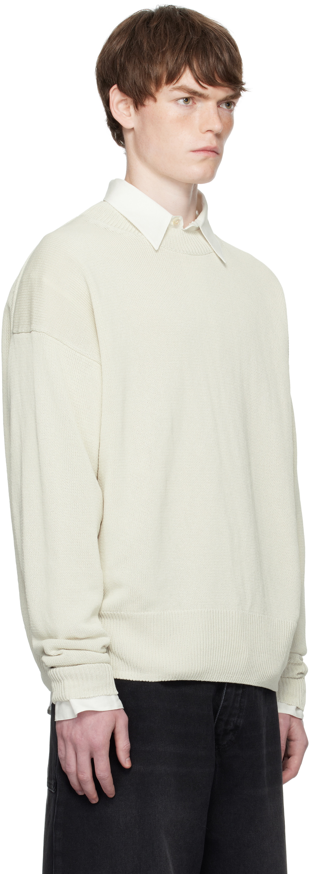 Studio Nicholson Gray Kami Sweater