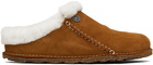 Birkenstock Tan Narrow Zermatt Premium Loafers