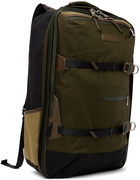 master-piece Khaki & Black Potential 3WAY Backpack