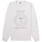 Good Morning Tapes Men's Heavenly Happenings Long Sleeve T-Shirt in Stone
