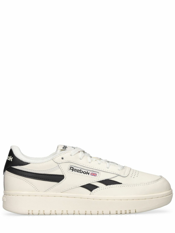 Photo: REEBOK CLASSICS Club C 85 Double Leather Sneakers