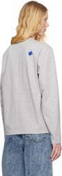 ADER error Gray Sig; BL Tag 01 Long Sleeve T-shirt