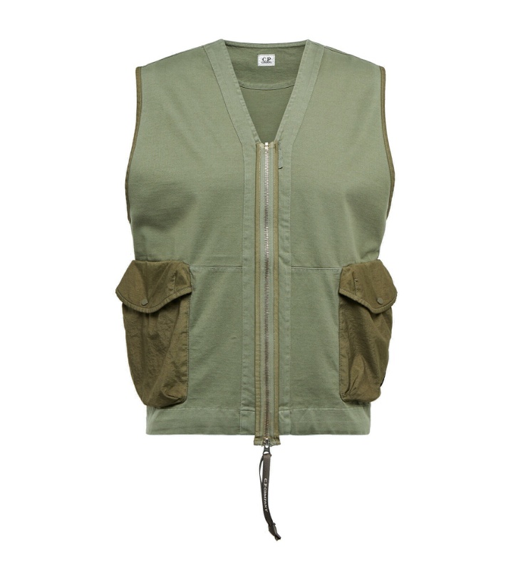 Photo: C.P. Company - Cotton jersey vest