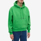 AMI Men's Tonal Heart Hoody in Green