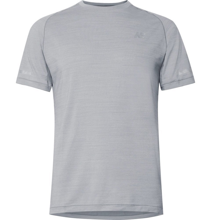 Photo: New Balance - Mélange Jersey T-Shirt - Men - Gray