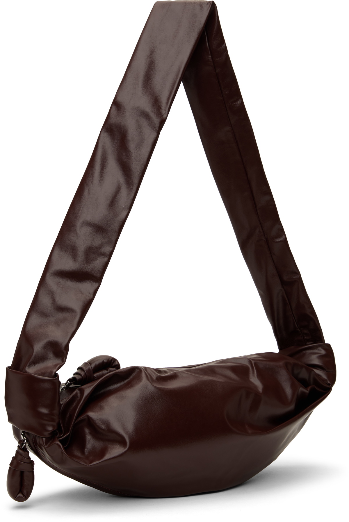 LEMAIRE SMALL CROISSANT BAG Sサイズ バーガンディ LEMAIRE Burgundy Small Soft Croissant Bag Lemaire