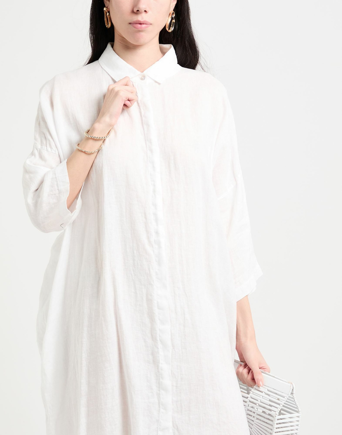 Crossley Womens Midi dress in White
