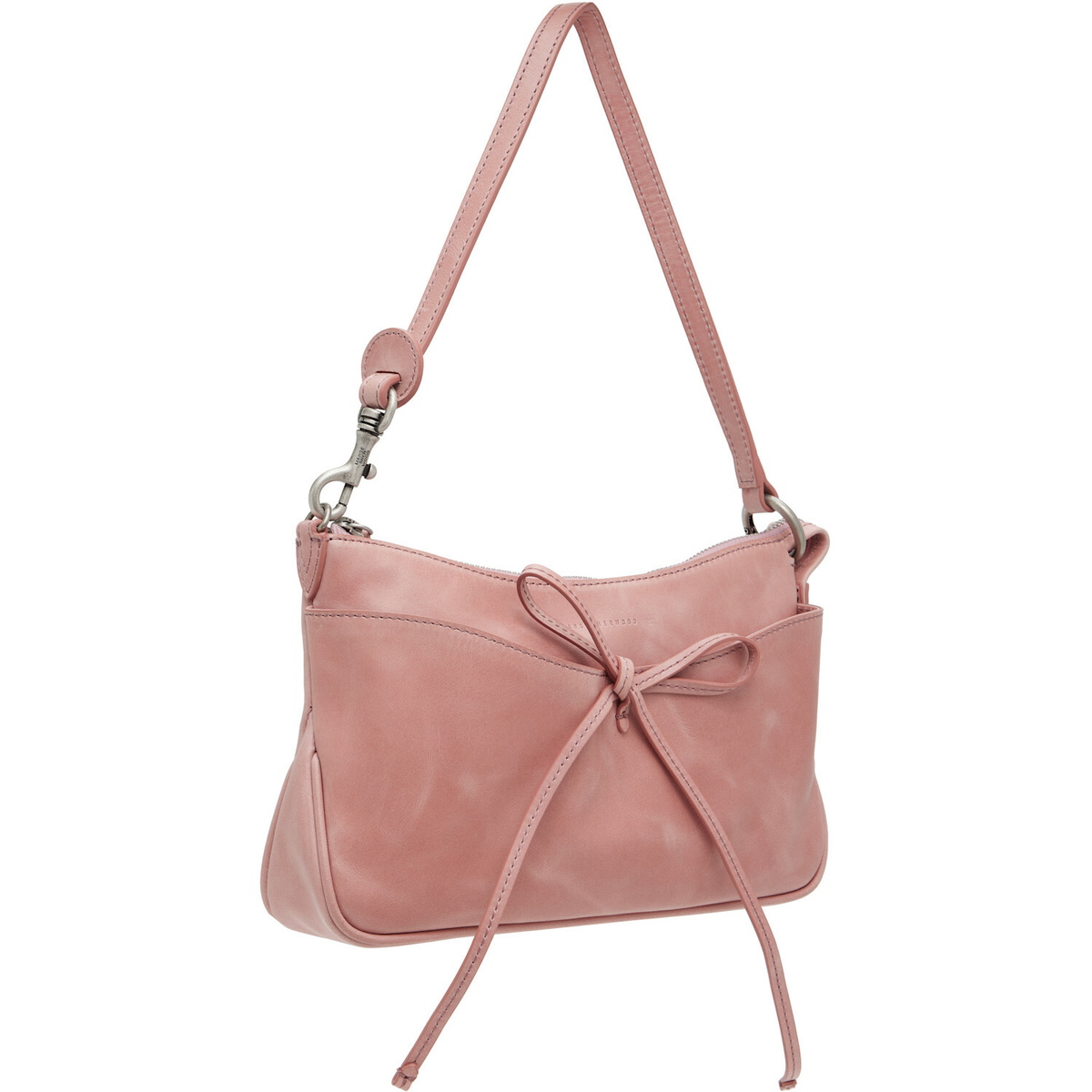 MARGESHERWOOD Pink Ribbon Pochette Bag