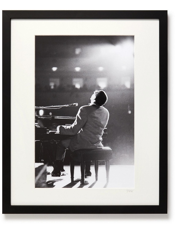 Photo: Sonic Editions - Framed 1966 Ray Charles at Carnegie Hall Print, 16&quot; x 20&quot;