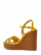 DOLCE & GABBANA 150mm Jacquard Espadrille Wedges