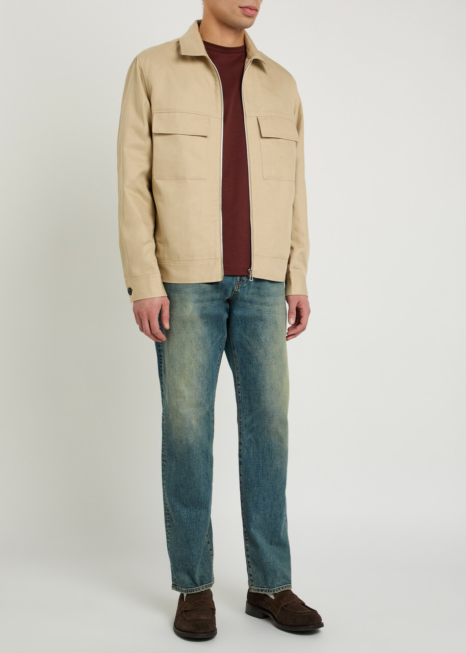 PS Paul Smith Tapered-leg Jeans Mid Blu