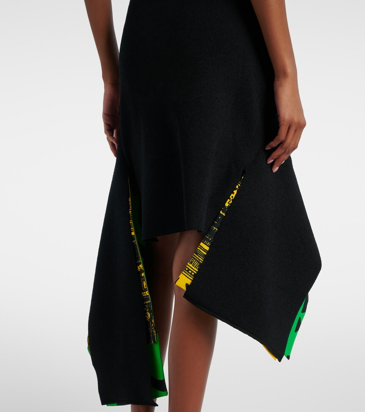 Loewe Asymmetric midi dress