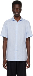 ZEGNA Blue Regular-Fit Shirt