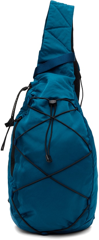 Photo: C.P. Company Blue Nylon B Crossbody Bag