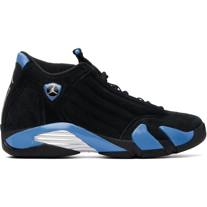 Photo: Nike Jordan Black Air Jordan 14 Retro Sneakers