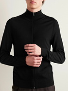 Paul Smith - Merino Wool Zip-Up Cardigan - Black