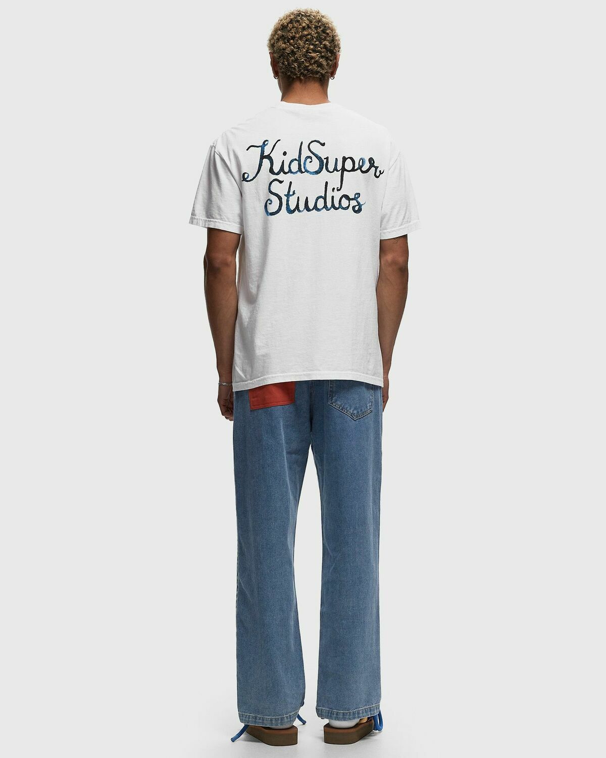 Kid Super Studios Script Logo Tee White Shortsleeves