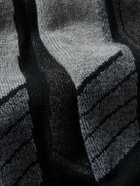 Falke - SK2 Intermediate Three-Pack Jacquard-Knit Ski Socks - Black