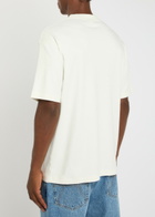 DRÔLE DE Monsieur Le Tshirt Plateau Printed Cotton T-shirt Off White