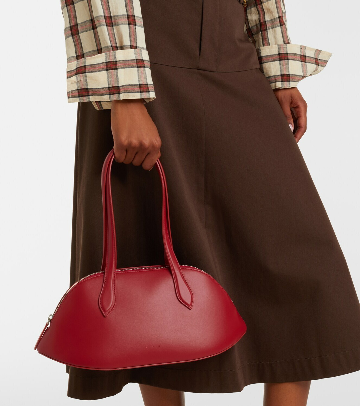 Aesther Ekme Cosmo Medium leather bowling bag